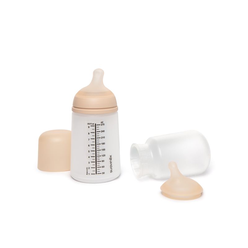 Pack Biberon Zero Zero 270ml Blanc - suavinex