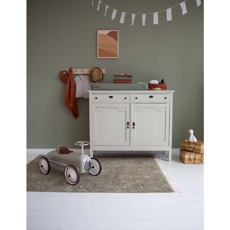 Voiture Retro Roller Vintage 2a+ Vert - little dutch