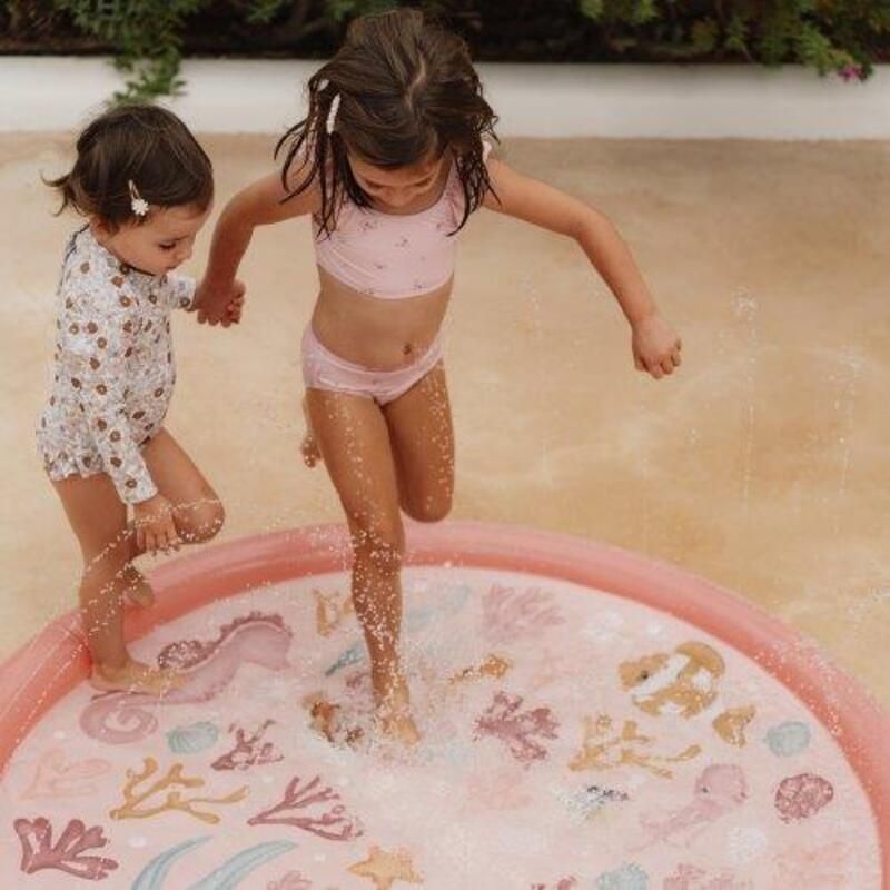 Tapis Eau Ocean Dreams Pink 150cm Rose - little dutch