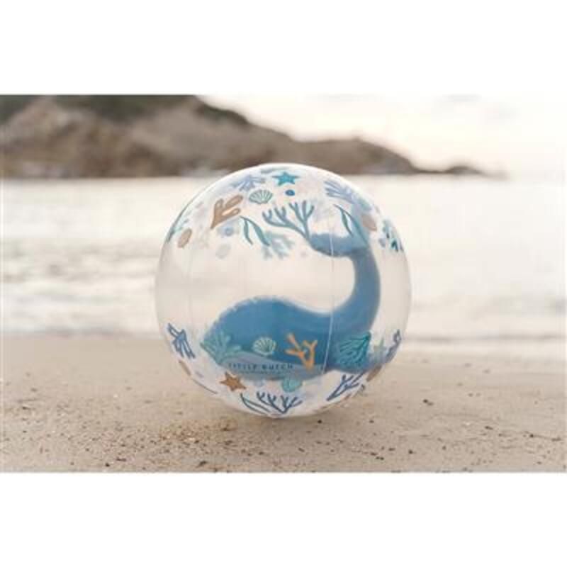 Ballon Plage 3d Ocean Dreams Blue 24m+ Bleu - little dutch