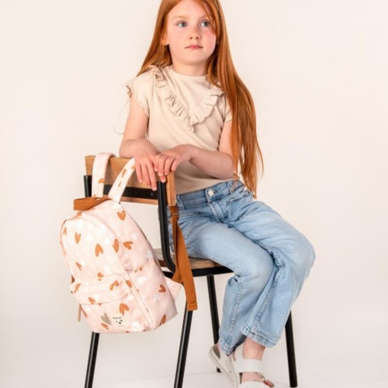 Sac A Dos Enfant Coeurs Rose/Caramel Kidzroom - kidzroom