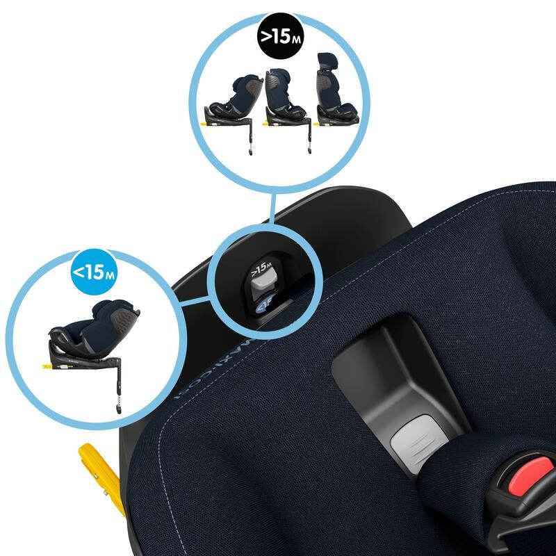 Siege Auto Emerald 360 Pro 40-150cm Authentic Blue - maxi cosi