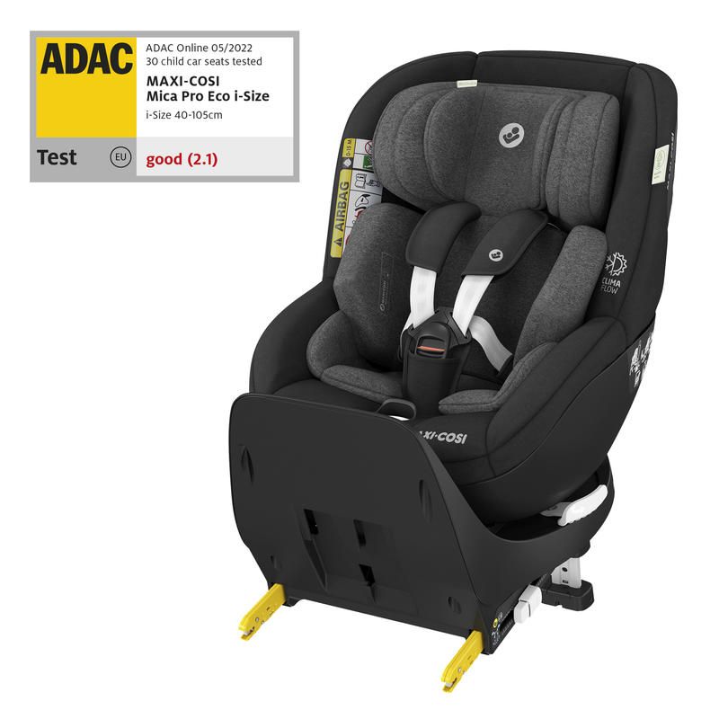 Siege Auto Mica Pro Eco 40-105cm Authentic Black - maxi cosi