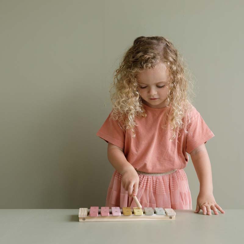 Xylophone 12m+ Rose - little dutch