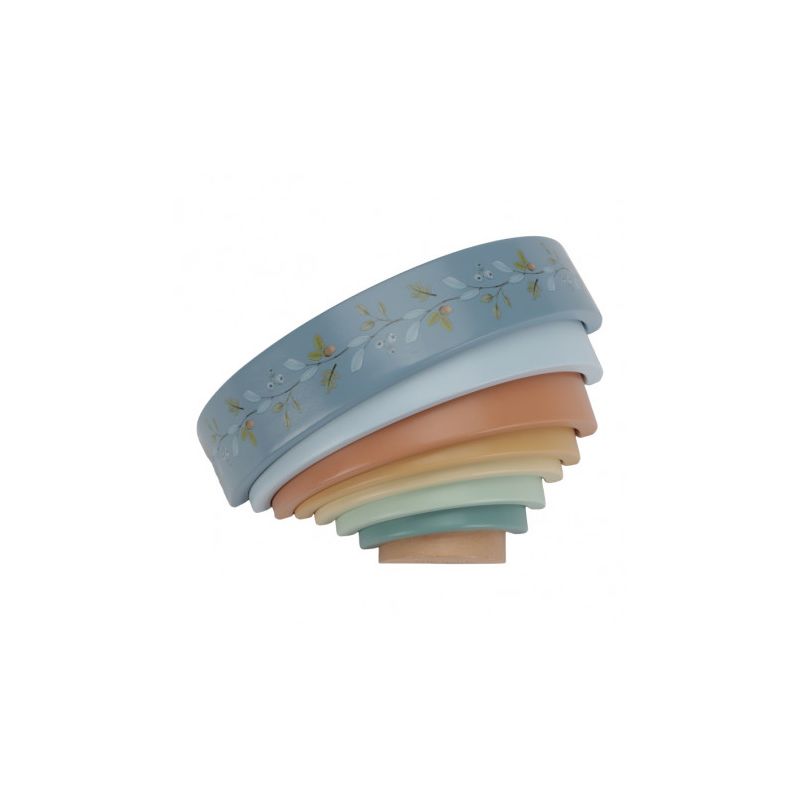 Arc-en-ciel Bois Fsc Forest Friends Multicolore Bleu - little dutch