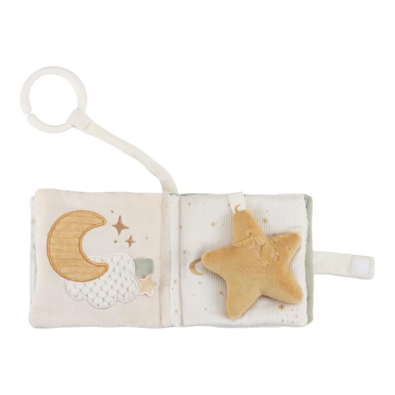 Livre Dactivites Pour Poussette Newborn Natural - little dutch