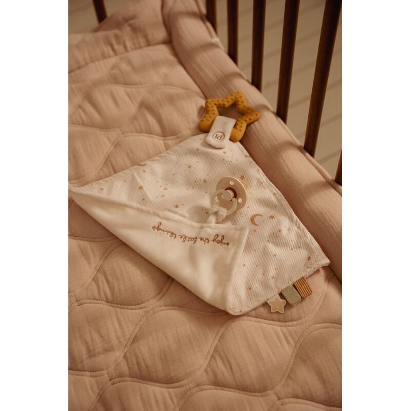 Doudou Avec Jouet De Dentition Newborn Natural - little dutch