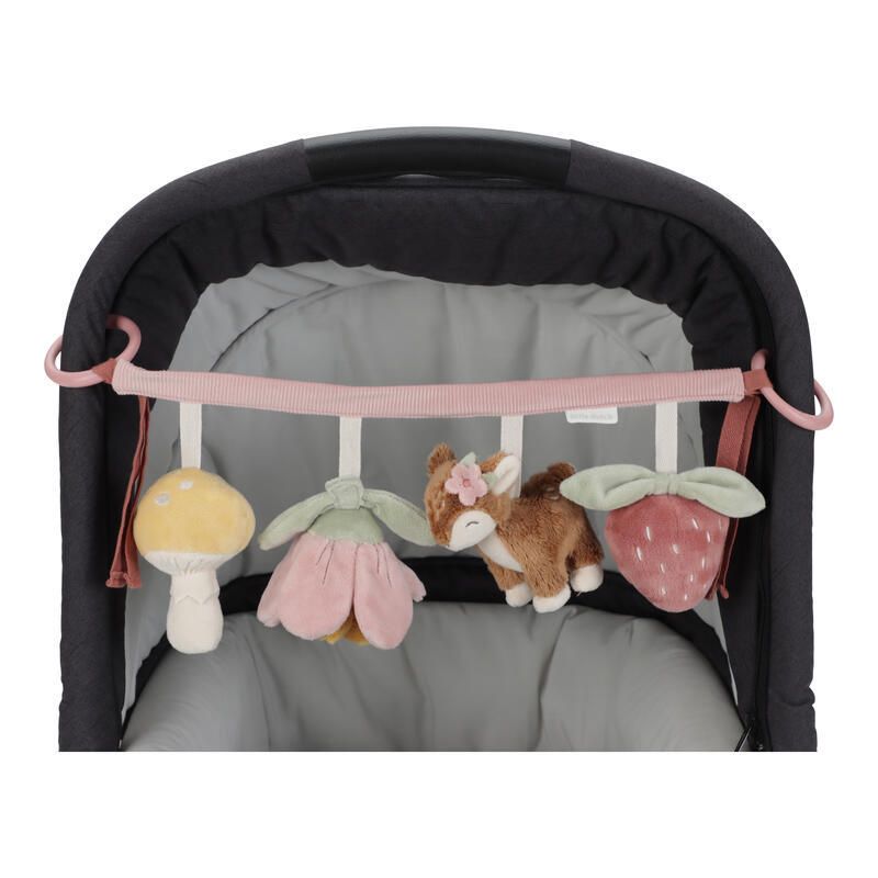 Chaine Activites Pour Poussette Fairy Garden Rose - little dutch