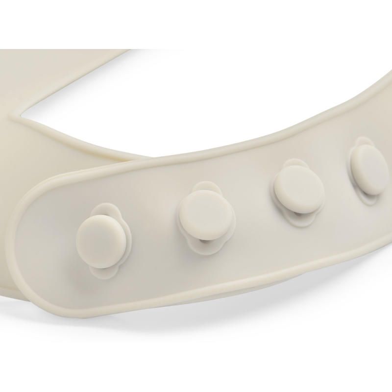 Bavoir Silicone Basics Nougat - jollein