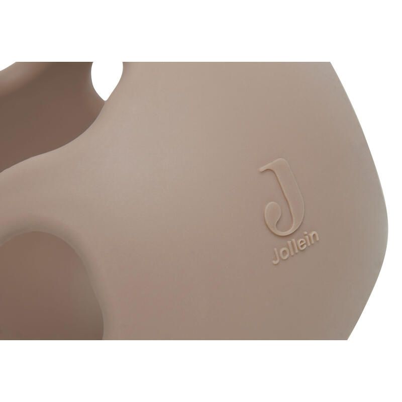 Anneau De Dentition Balle Silicone Basics Biscuit - jollein