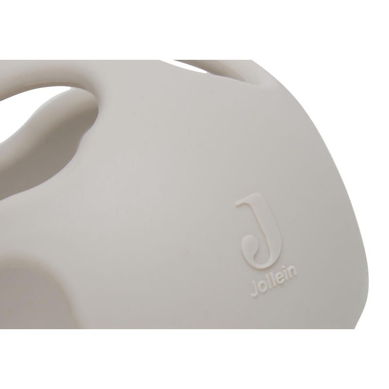 Anneau De Dentition Balle Silicone Basics Nougat - jollein