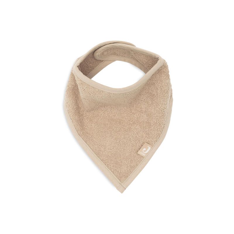 Bavoir Bandana Eponge X2 Basics Biscuit - jollein