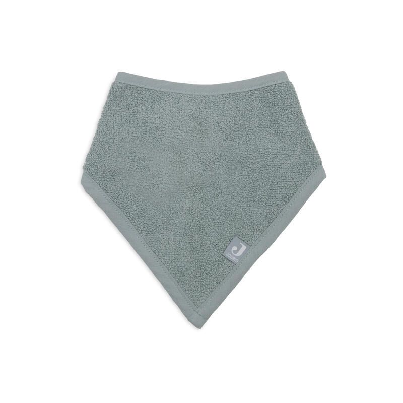 Bavoir Bandana Eponge X2 Basics Sea Green - jollein