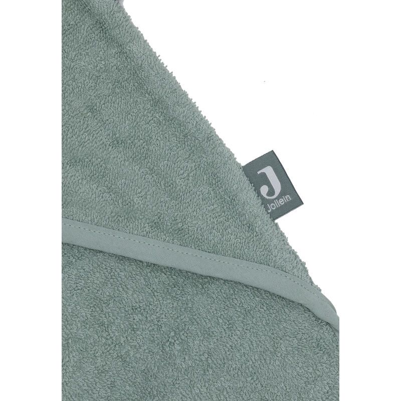 Cape De Bain Eponge Jungle Jambo Croco 75x75cm Ash Green - jollein