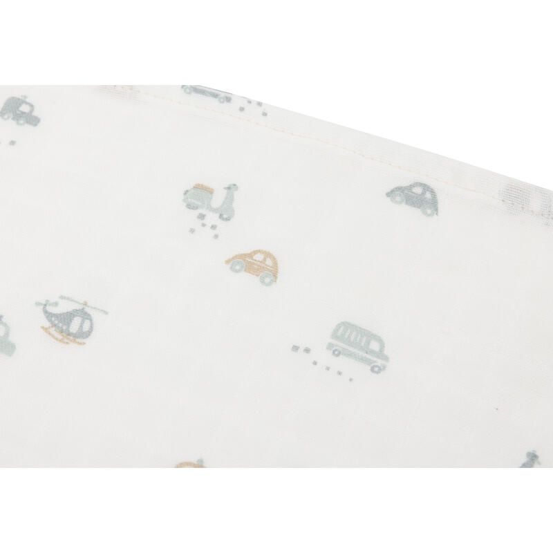 Lange Gaze De Coton Small X3 On The Go 70x70cm Multicolor - jollein