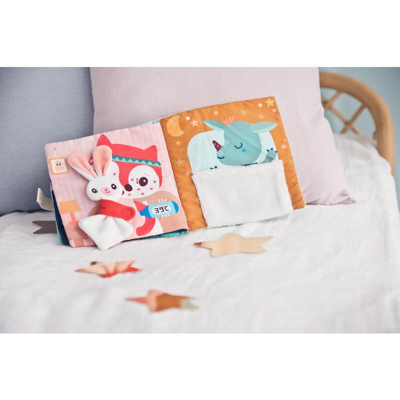 Doudou Livre Dactivite Joe Vert - lilliputiens