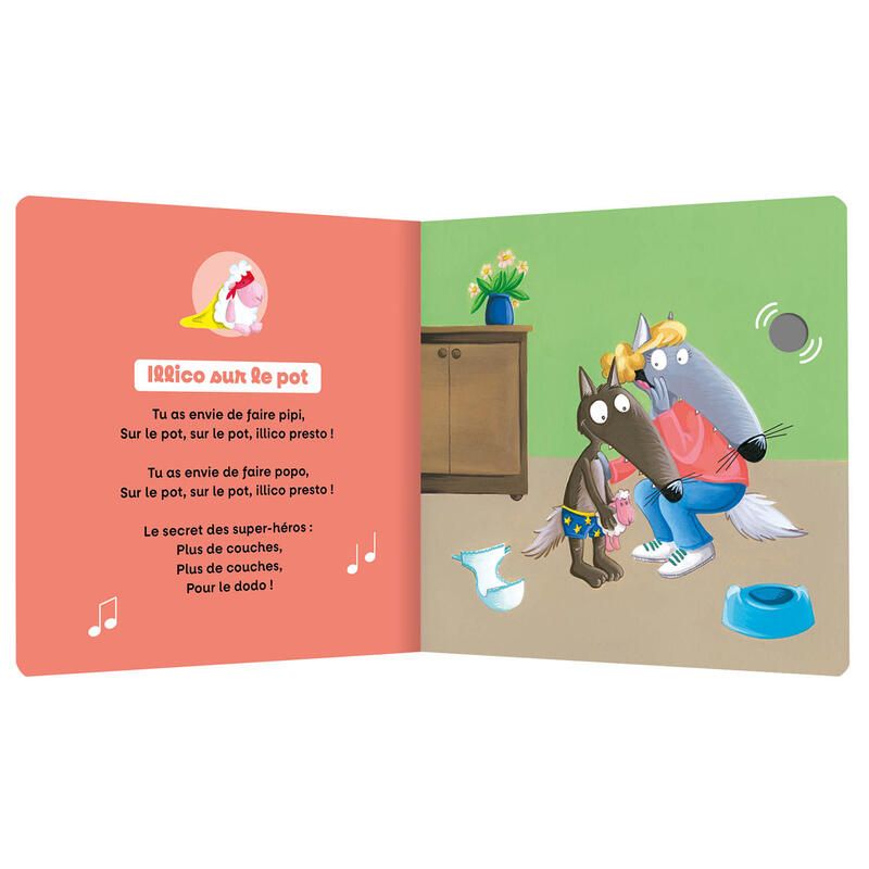 Ptit Loup - Mes Comptines Pour Bien Grandir 12m - auzou editions