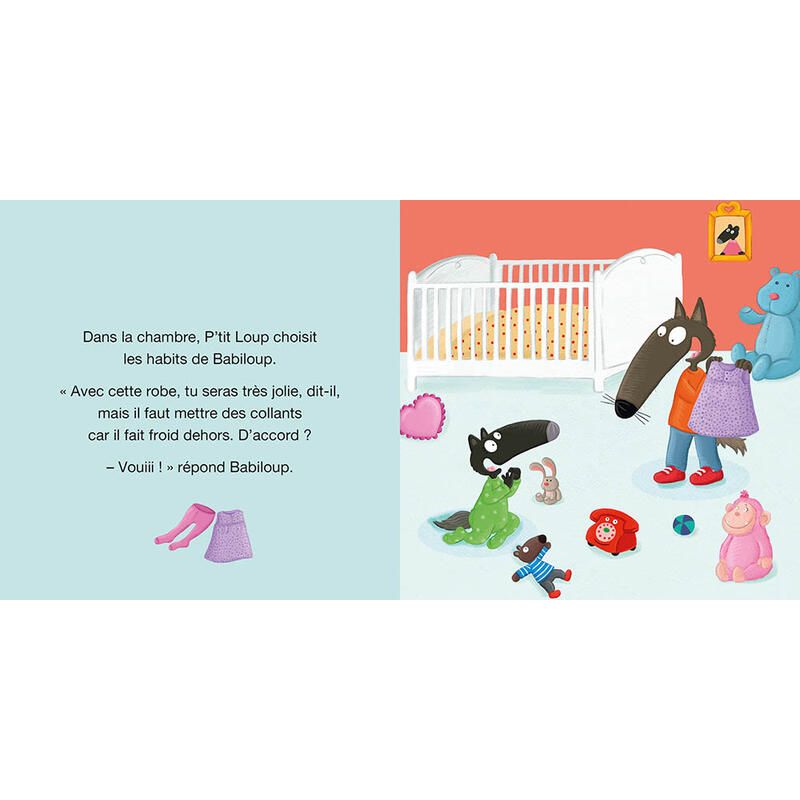 Ptit Loup Aime Sa Petite Soeur Naiss - auzou editions