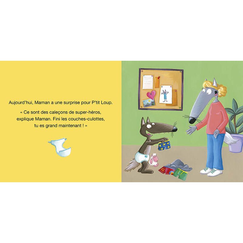 Ptit Loup Ne Met Plus De Couches 24m - auzou editions