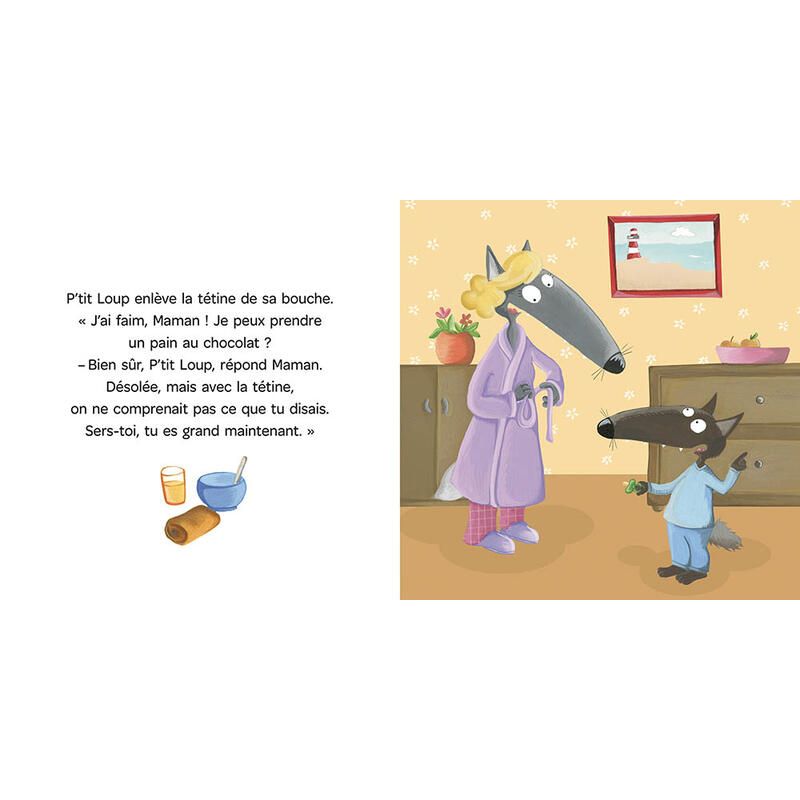 Ptit Loup Na Plus Besoin De Tetine 24m - auzou editions