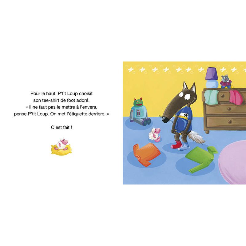 Ptit Loup Shabille Tout Seul 24m - auzou editions