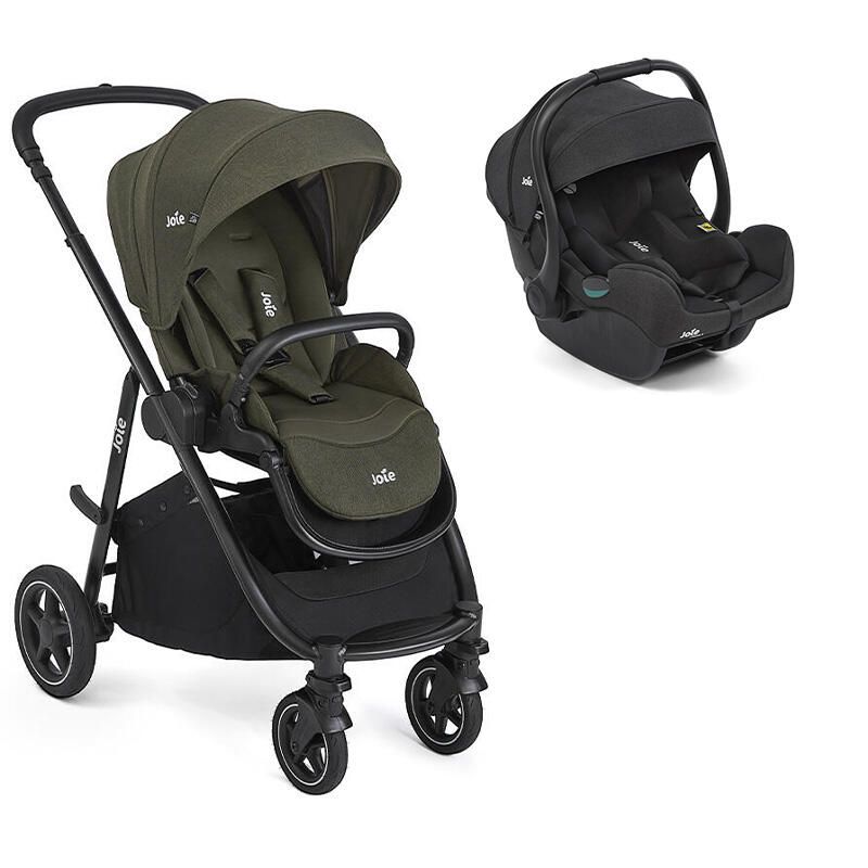 Poussette Duo Versatrax + Siège auto i-Gemm 3 Fern - joie