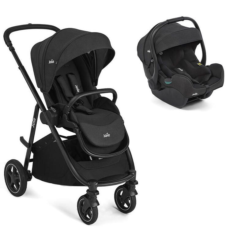 Poussette Duo Versatrax + Siège auto i-Gemm 3 Raven - joie