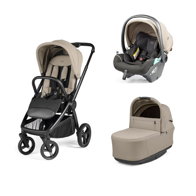 Poussette Trio City Loop Pro + Viaggio Lounge + Nacelle Pop Up Vanilla Blend - peg