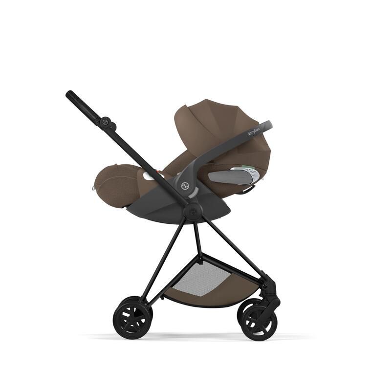 Poussette Duo Mios 4 Style + Siège auto Cloud T Plus Matt Black Coconut Brown - cybex