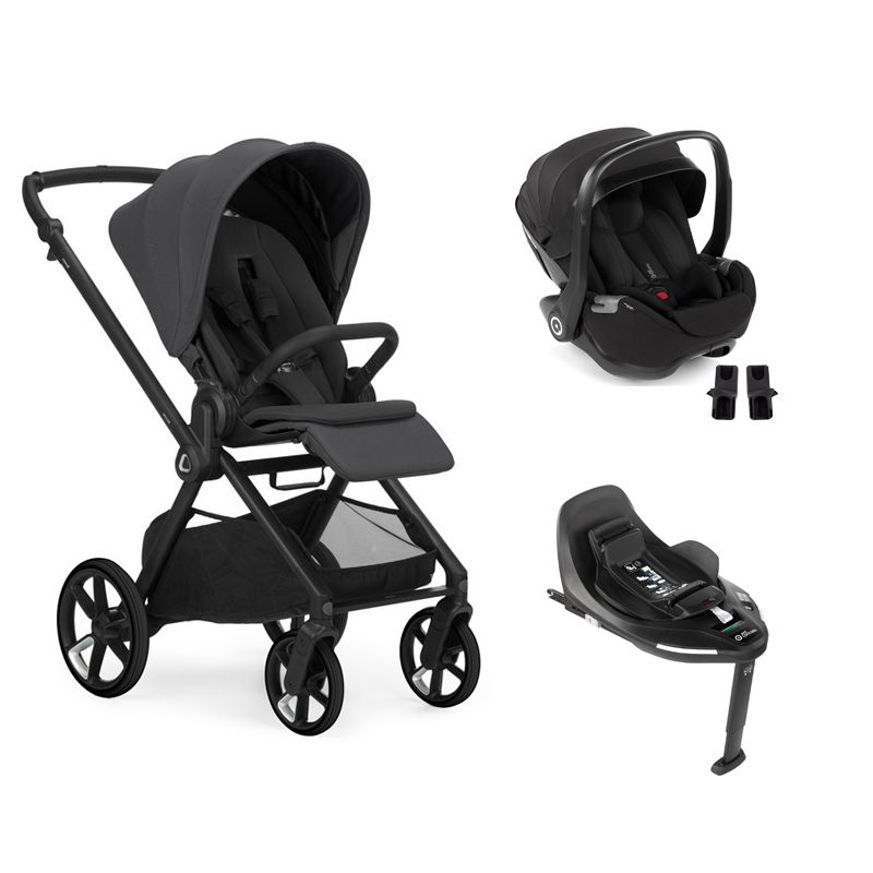 Poussette Duo Muum 5 + Kombibaby + Base Isofix Cloud - jane