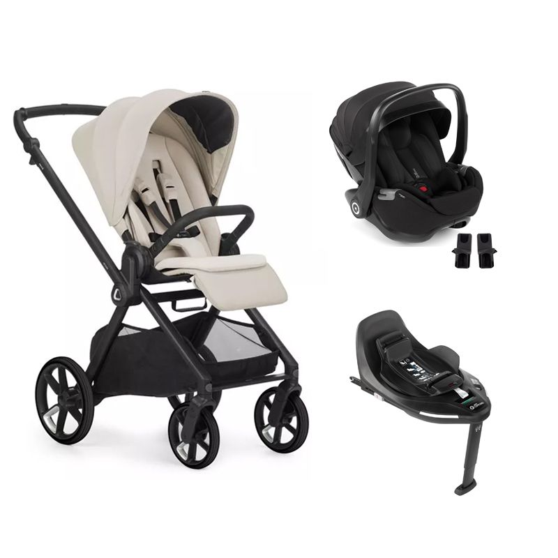 Poussette Duo Muum 5 + Kombibaby + Base Isofix Sand II - jane