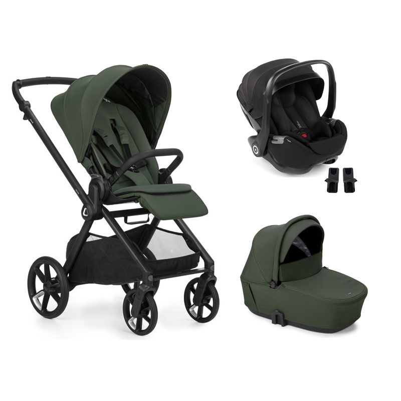 Poussette Trio Muum 5 + Kombibaby + Nacelle Sleep Botanic - jane