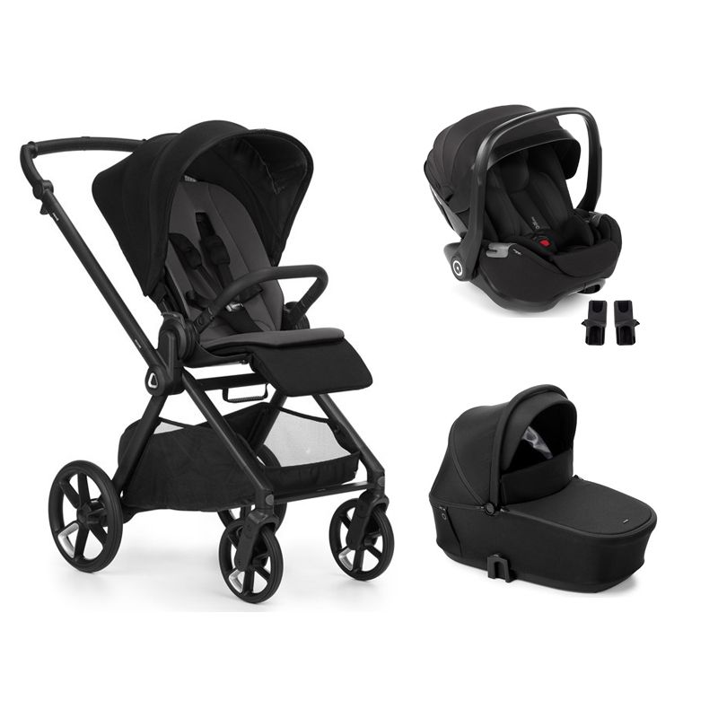 Poussette Trio Muum 5 + Kombibaby + Nacelle Sleep Coal - jane