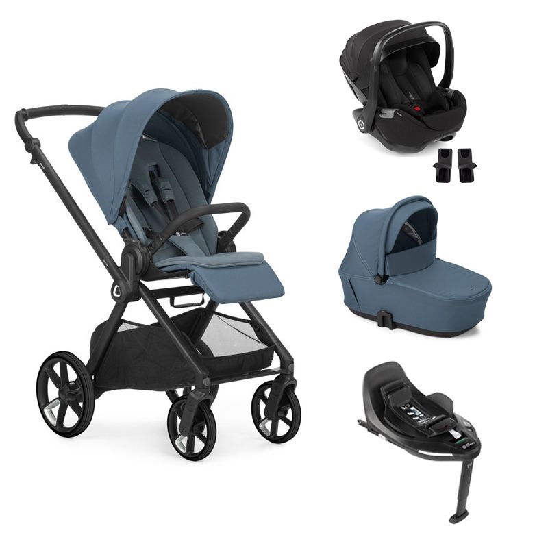 Poussette Trio Muum 5 + Kombibaby + Nacelle Sleep + Base Isofix Seal - jane