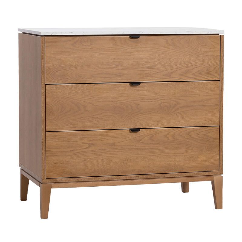 Commode 3 tiroirs Milan Caramel - nina bien