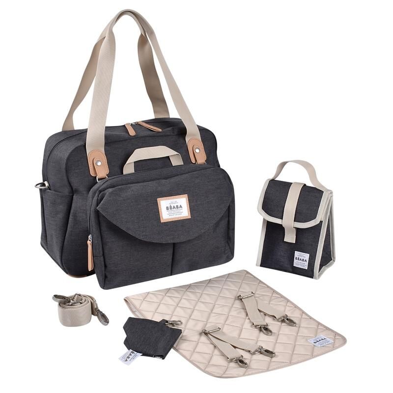 Sac à langer Genève II Dark Grey - beaba