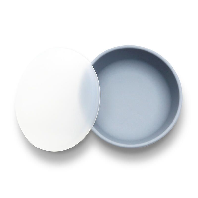Bol Ventouse + Couvercle Gris - lorelli