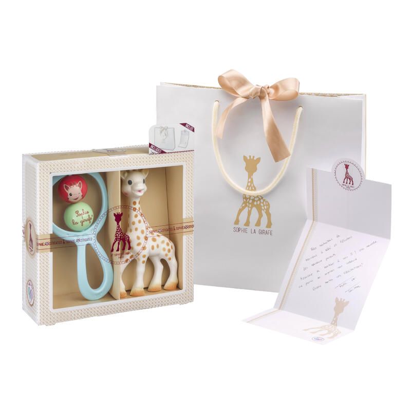 Coffret de naissance Sophiesticated Sophie la Girafe et hochet Swing  - vulli