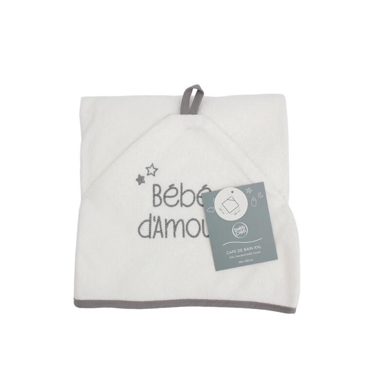 Cape de Bain 100x100cm Bébé d'Amour - babycalin