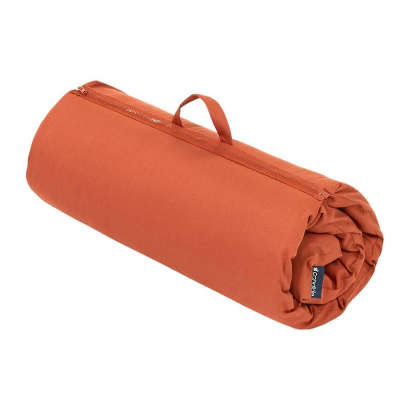 Matelas de voyage Roll&Go 60x120cm Terracotta - candide
