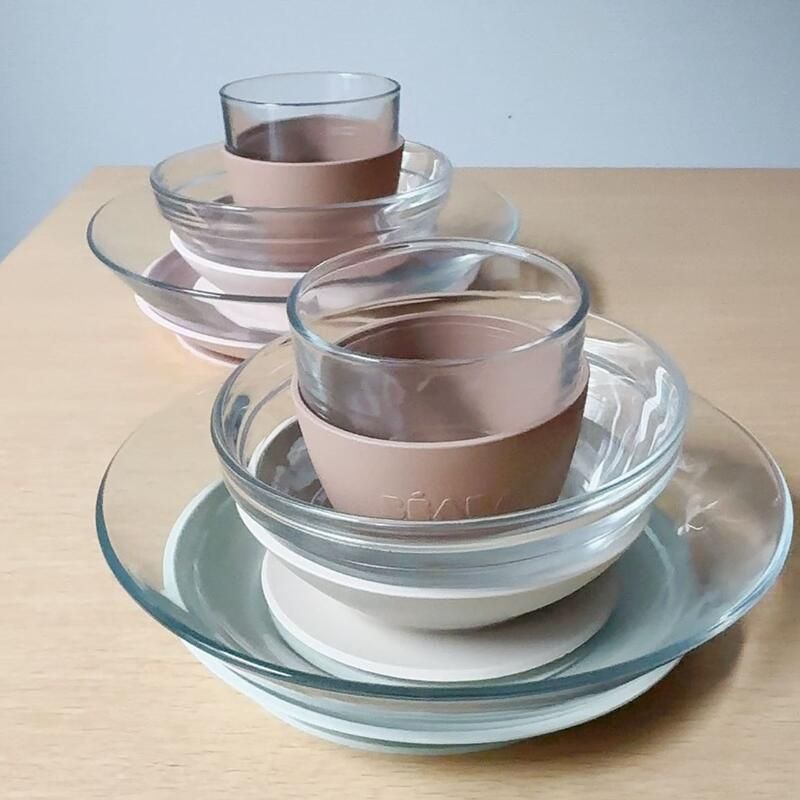 Coffret repas verre Natural - beaba
