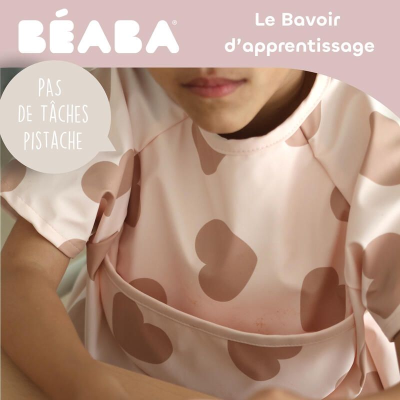 Bavoir à manches évolutif 2 en 1 Biglove - beaba