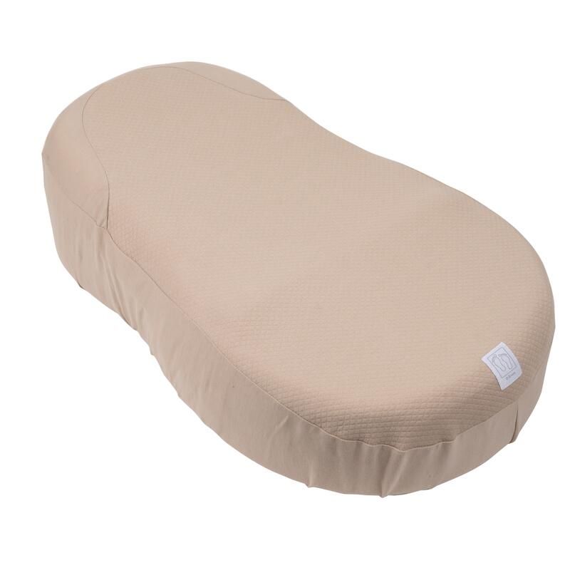 Drap housse Cocoonababy fleur de coton Avoine - beaba