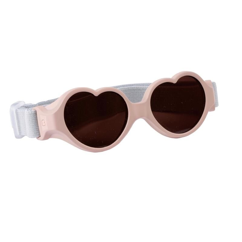 Lunettes de soleil bandeau Baby Cœur 0-9m Barbe à Papa - beaba