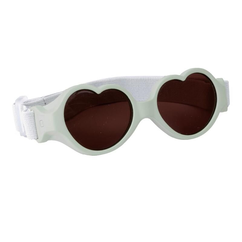 Lunettes de soleil bandeau Baby Cœur 0-9m Menthe - beaba