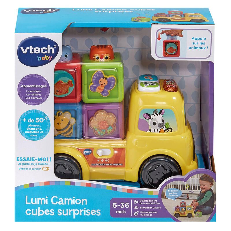Lumi camion cubes surprises  - vtech
