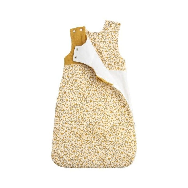 Gigoteuse Promenons Nous 0-6m Jaune Topaze - sauthon