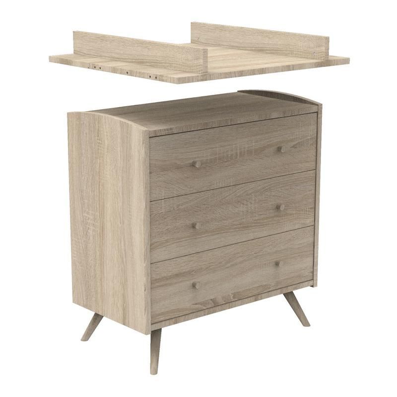 Commode 3 tiroirs Access Bois - sauthon
