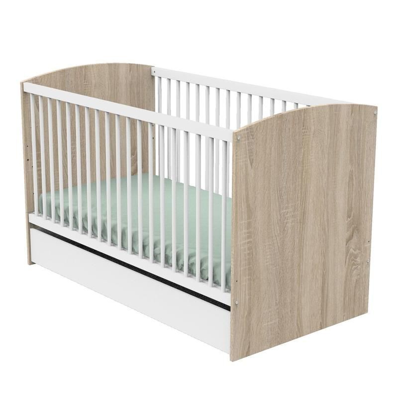 Tiroir pour lit bébé évolutif 70x140cm Access Bois Blanc - sauthon
