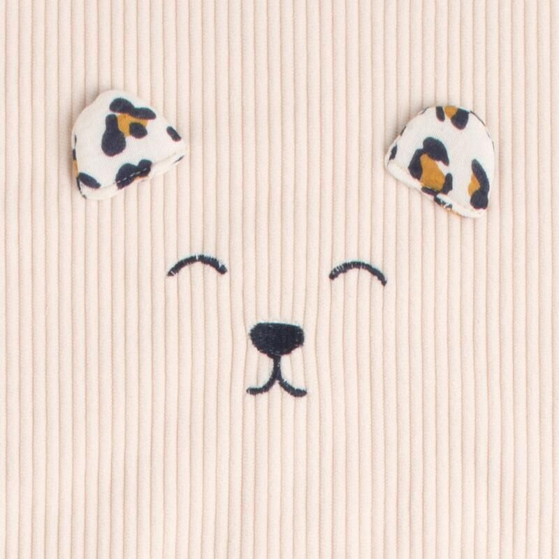 Couverture Velours Léopard - sauthon baby deco